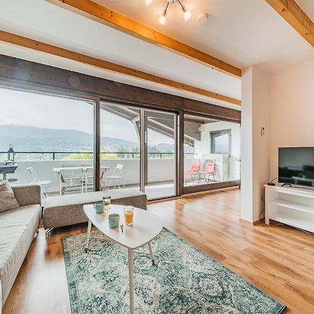 Panorama-Apartments In Unmittelbarer See-Nahe Schiefling am See Buitenkant foto